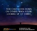 Icon of YOU CAN'T LOOK DOWN ON OTHERS WHEN YOU'RE LOOKING UP AT CHRIST | DISCUSSION QUESTIONS